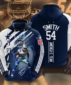 Dallas Cowboys Custom Sport All Over Print Hoodie 3D 15