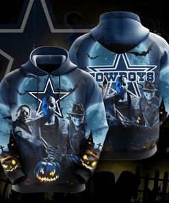 Dallas Cowboys Custom Sport All Over Print Hoodie 3D 5