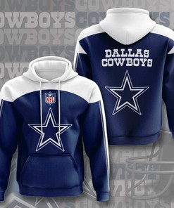 Dallas Cowboys Custom Sport All Over Print Hoodie 3D 8