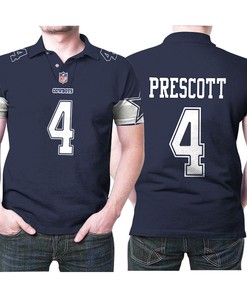 Dallas Cowboys Dak Prescott 4 Player Legend 3d Designed For Dak Prescott Fan Polo Shirt All Over Print Shirt 3d T-shirt