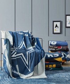 Dallas Cowboys Fleece Blanket Sherpa Blanket Quilt Gift