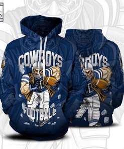 Dallas Cowboys Football 3D Hoodie