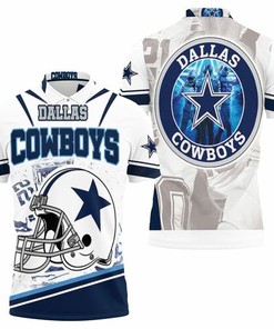 Dallas Cowboys Helmet Nfc East Division Super Bowl 2021 3D All Over Print Polo Shirt