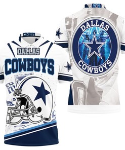 Dallas Cowboys Helmet Nfc East Division Super Bowl 2021 Polo Shirt All Over Print Shirt 3d T-shirt