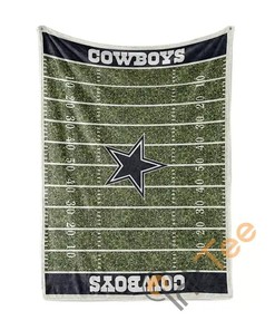 Dallas Cowboys Home Field Sherpa Fleece Blanket Gifts for Family, for Couple