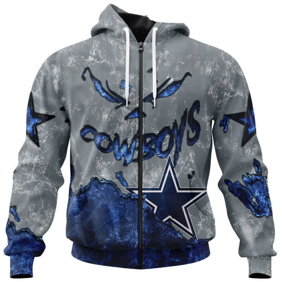Dallas Cowboys Hoodie 3D Devil Eyes Gift for Fans
