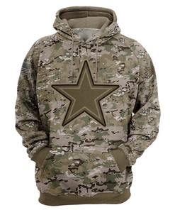 Dallas Cowboys Hoodie Army Graphic Zip Hoodie Pullover Gift for Fans