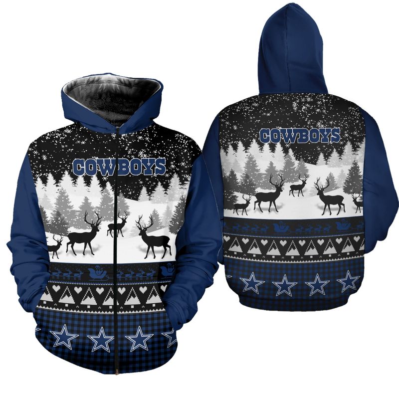 Dallas Cowboys Hoodie Gifts for Fans - Image 2