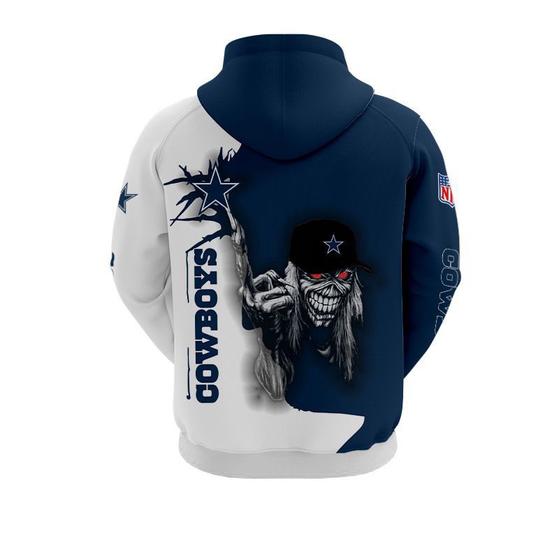 Dallas Cowboys Hoodie Ultra Death Graphic Gift for Halloween - Image 2