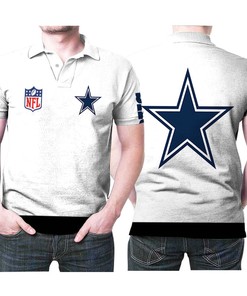 Dallas Cowboys Nfl Logo Stars On The Back 3d Printed Gift For Dallas Cowboys Fan Polo Shirt All Over Print Shirt 3d T-shirt