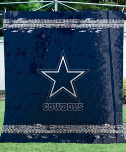 Dallas Cowboys Personalized Customized Quilt Blanket Bedding Set