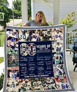 Dallas Cowboys Quilt Blanket Bedding Set for Home Décor