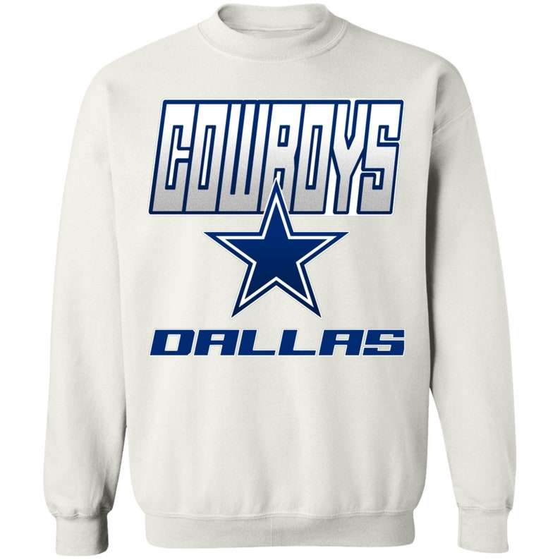 Dallas Cowboys Retro 2000'S Nfl Crewneck Sweatshirt