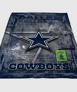 Dallas Cowboys Sherpa Blanket Fleece Blanket Gifts for Fans