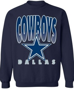 Dallas Cowboys Vintage Nfl Crewneck Sweatshirt