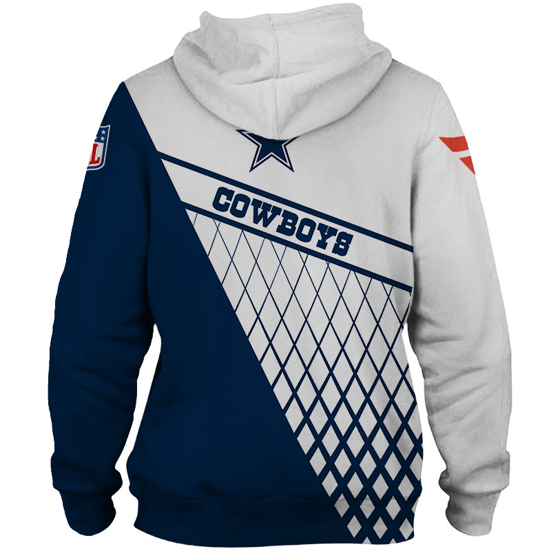 Dallas Cowboys Zip Hoodie Zip Hoodie Gift for Fan - Image 3