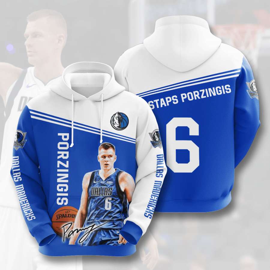 Dallas Mavericks Custom Sport All Over Print Hoodie 3D 4