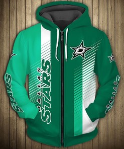Dallas Stars Hoodie 3D Cute Design Pullover Nhl