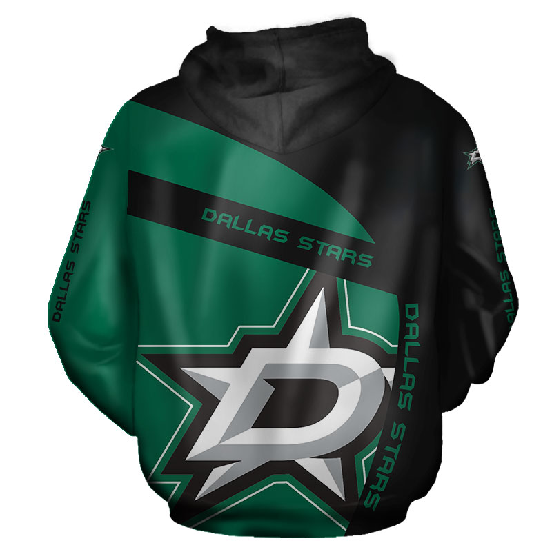 Dallas Stars Hoodie 3D Zip Hoodie Gift for Fans - Image 3