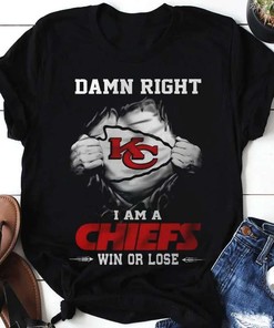 Damn Right I Am A Kansas City Chiefs T-Shirt