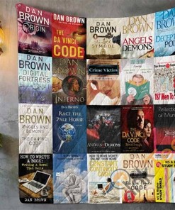 Dan Brown Quilt Blanket Bedding Set
