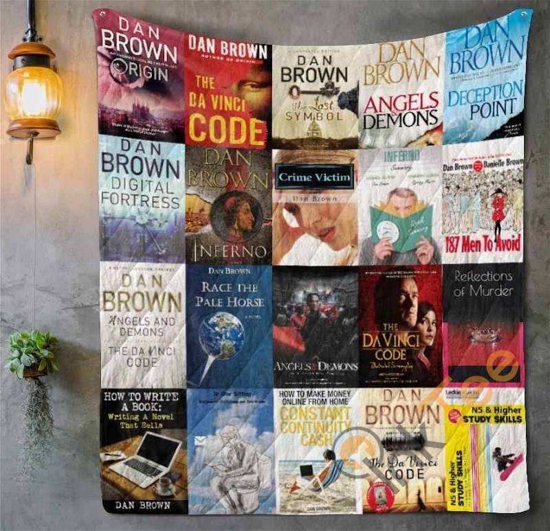 Dan Brown Quilt Blanket Bedding Set