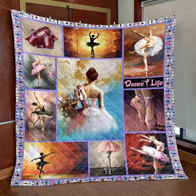 Dance Life Quilt Blanket Lu88