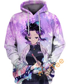 Dance Of Shinobu Kocho Hoodie 3D