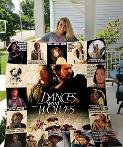 Dances With Wolves Quilt Blanket Bedding Set for Home Décor