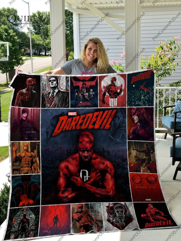 Daredevil Vintage Quilt Blanket Bedding Set for Home Décor