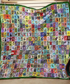 Daria Alter Egos Quilt Blanket Bedding Set for Home Décor