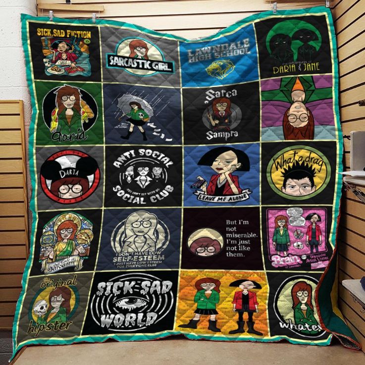 Daria Quilt Blanket Bedding Set for Home Décor