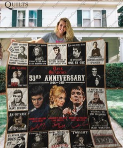 Dark Shadows Great966 53rd Anni sary Quilt Blanket