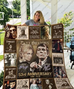 Dark Shadows Love Quilt Blanket Bedding Set for Home Décor