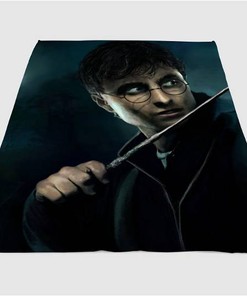 Darkness Harry Potter Sherpa Fleece Blanket Gifts for Family, for Couple