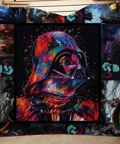 Darth Vader Art Star Wars Fabric Quilt Blanket Bedding Set