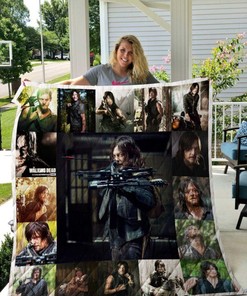 Daryl Dixon The Walking Dead Show Quilt Blanket Bedding Set