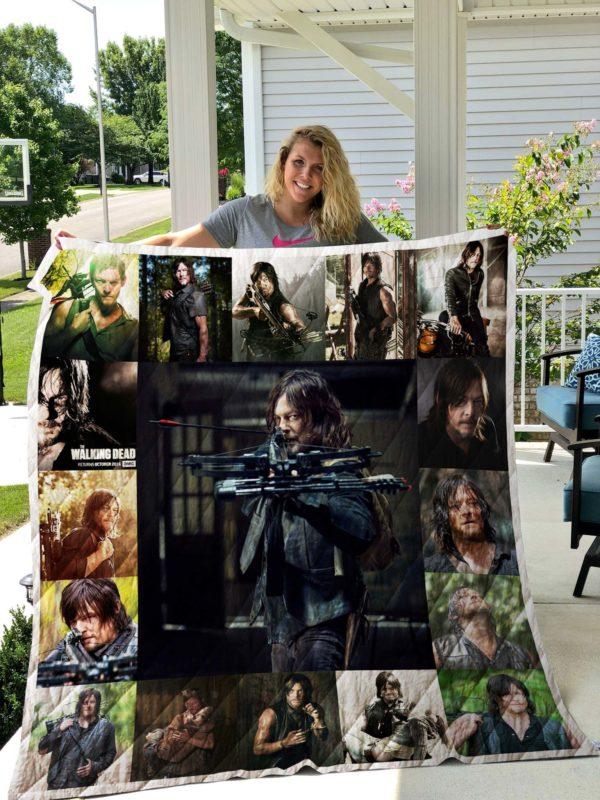 Daryl Dixon The Walking Dead Show Quilt Blanket Bedding Set