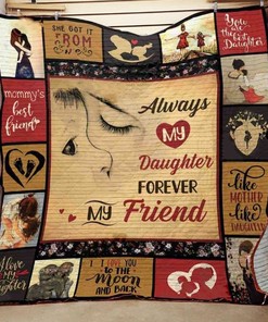 Daughter Like Mother Like Quilt Blanket Bedding Set
