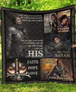 Daughter Of King For Who Love Christ Quilt