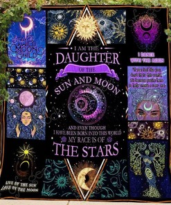 Daughter Of Sun And Moon Quilt Blanket Bedding Set