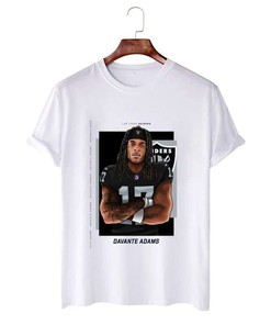 Davante Adam In The Silver Black Shirt