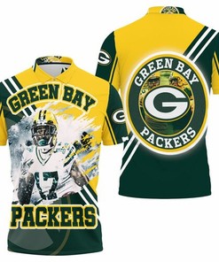 Davante Adams 17 Green Bay Packers For Fans 3D All Over Print Polo Shirt
