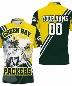 Davante Adams 17 Green Bay Packersposter For Fans Personalized 3D All Over Print Polo Shirt