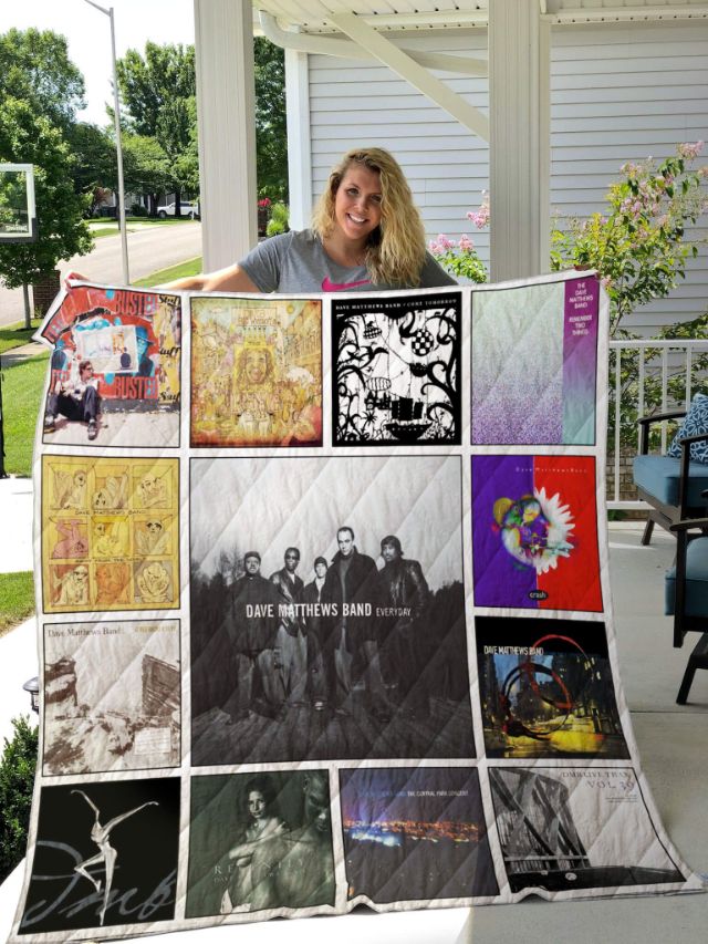 Dave Matthews Albums For Fans Great3 Quilt Blanket