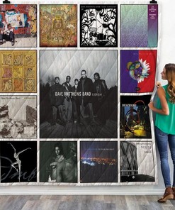 Dave Matthews Band Best Albums Quilt Blanket Bedding Set
