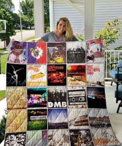 Dave Matthews Band For Fans Quilt Blanket Bedding Set