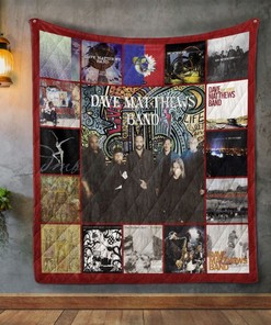 Dave Matthews Band Style Album Covers Quilt Blanket Bedding Set