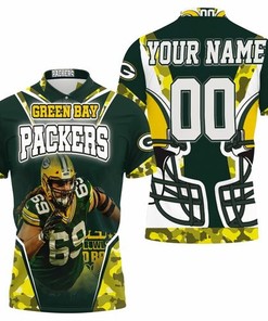David Bakhtiari 69 Green Bay Packers Nfc North Champions Super Bowl 2021 Personalized 3D All Over Print Polo Shirt