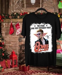 David Bowie Christmas Signature T-Shirt